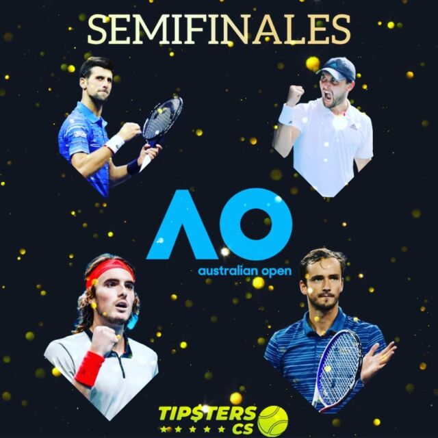 🚨SEMIFINALES 🚨
.
🔴Ya tenemos los duelos para obtener el pase a la final.
🟤Se acerca el gran día.
.
➡️Este Australian Open nos esta dejando grandes partidos y alguna sorpresa.
➡️¿Estais disfrutando del Grand Slam?
.
🎾@tipsterscs🎾
.
#tsitsipas #karatsev🇷🇺 #djokovic #medvedev #australianopen